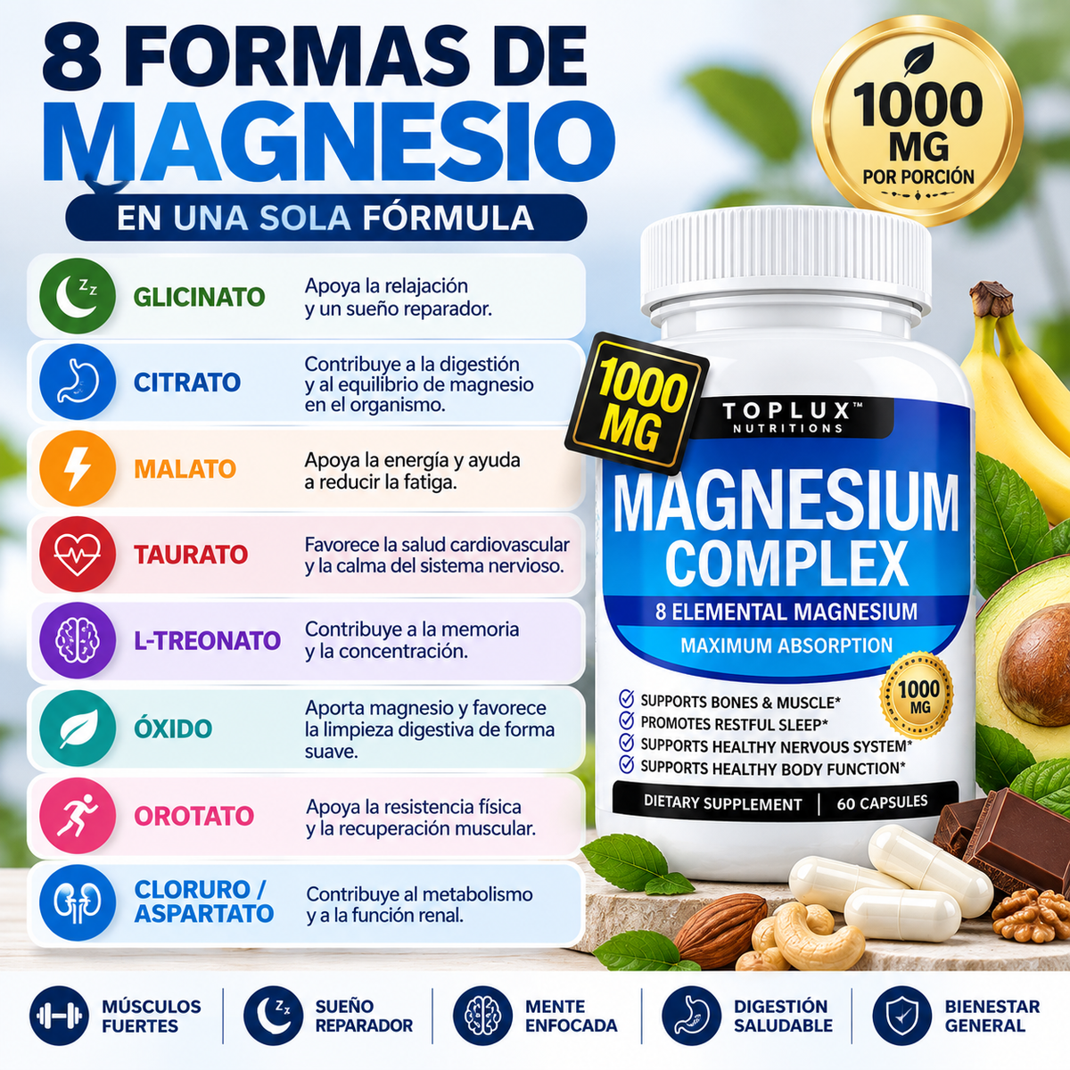 TOPLUX NUTRITIONS™ MagneVital