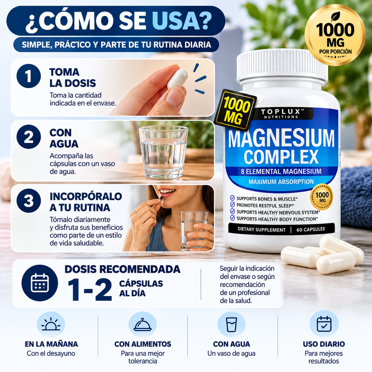 TOPLUX NUTRITIONS™ MagneVital